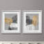 Ensemble de 2 reproductions d’art sur papier encadrée adjacentes