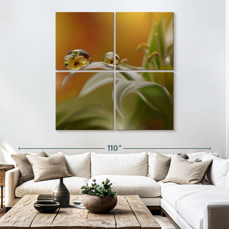Alvord Flower Mist, 74" H x 74" W