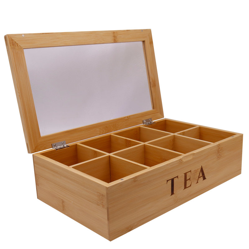 Alpen Home Derrek Bamboo Tea Box