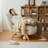 34.65" Beige Polyester Modular Sofabed cushion couch