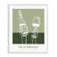 Giclée encadrée «Green Life Is Delicious», design par lettré et doublé-1004702156-1004702153