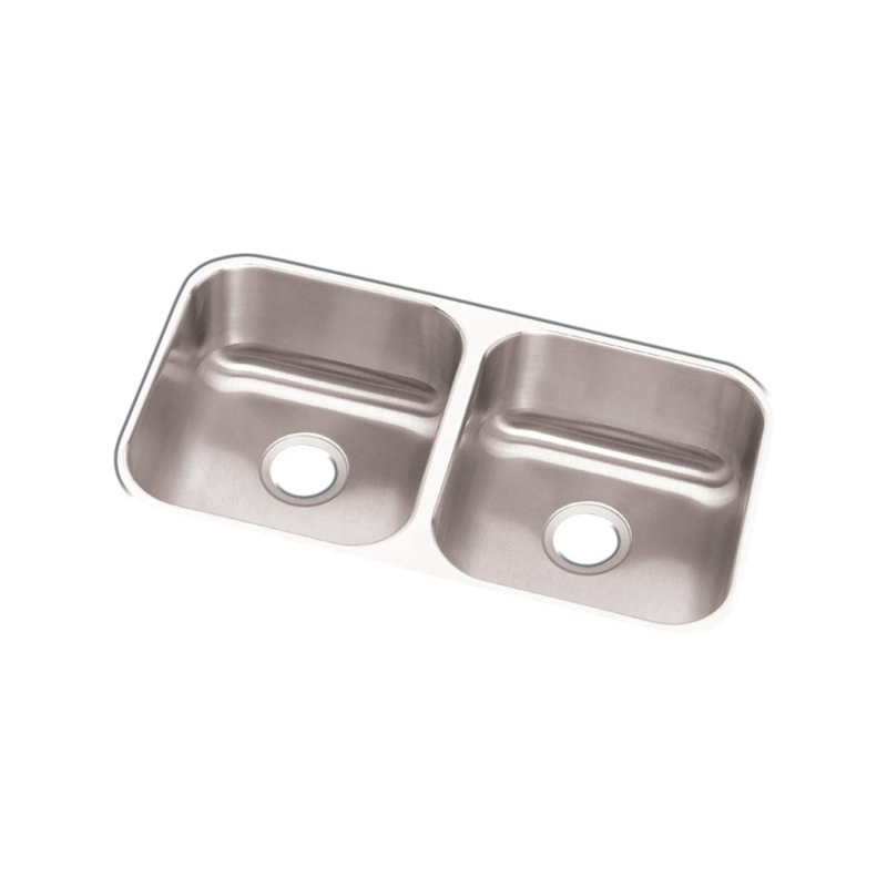 Dayton 32" L x 18" W Double Basin Undermount Kitchen Sink
