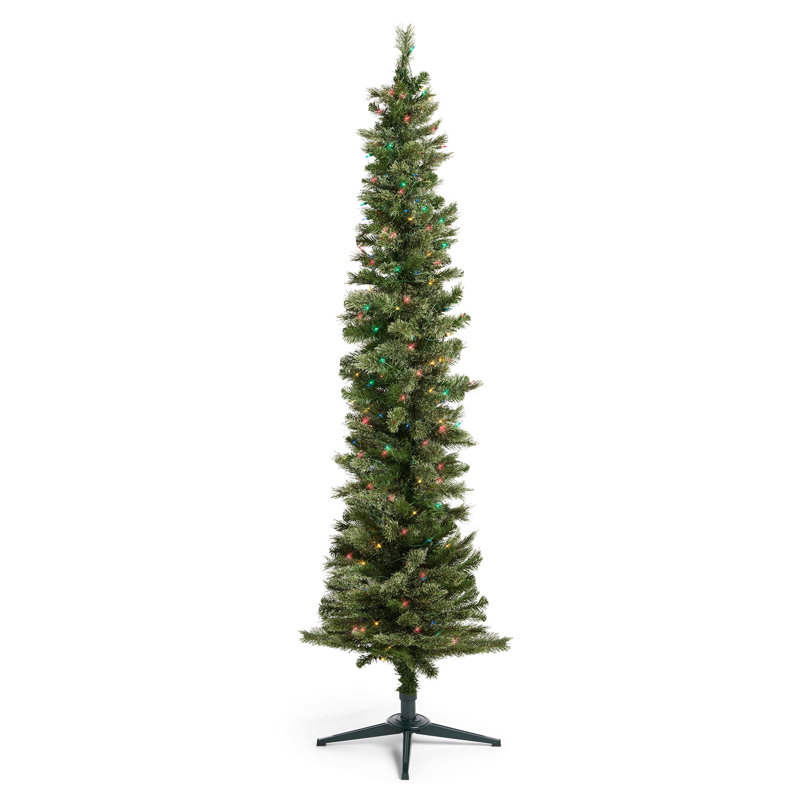 Lauresha The Holiday Aisle® Rotating Tree Stand Base w/Stanley 7' Artificial Christmas Tree