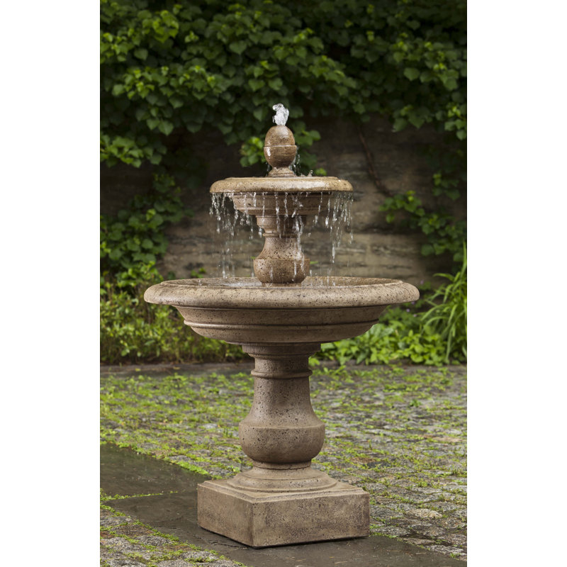 Fontaine en béton Caterina, Pierre brune