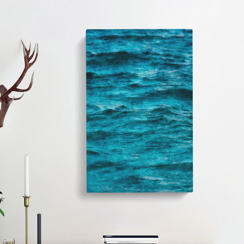 Edges Of The Sea - Wrapped Canvas, 60cm H x 40cm W x 3cm D