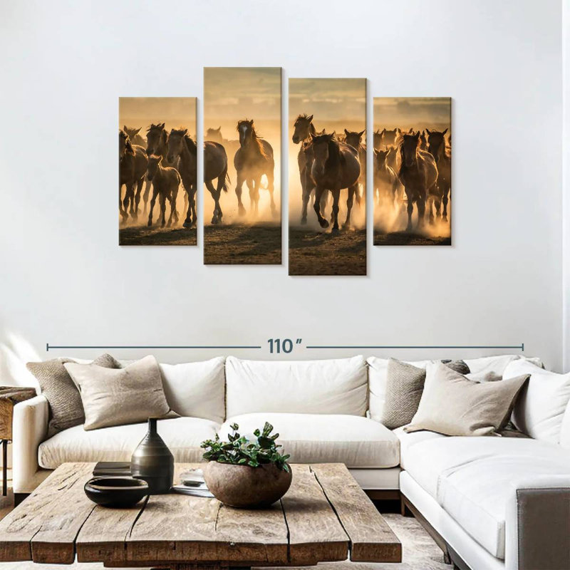 Brampt Cappadocia Horses, 48" H x 75" W