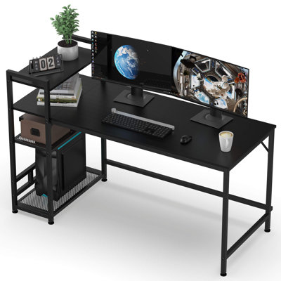 Glenam Metal Base Writing Desk