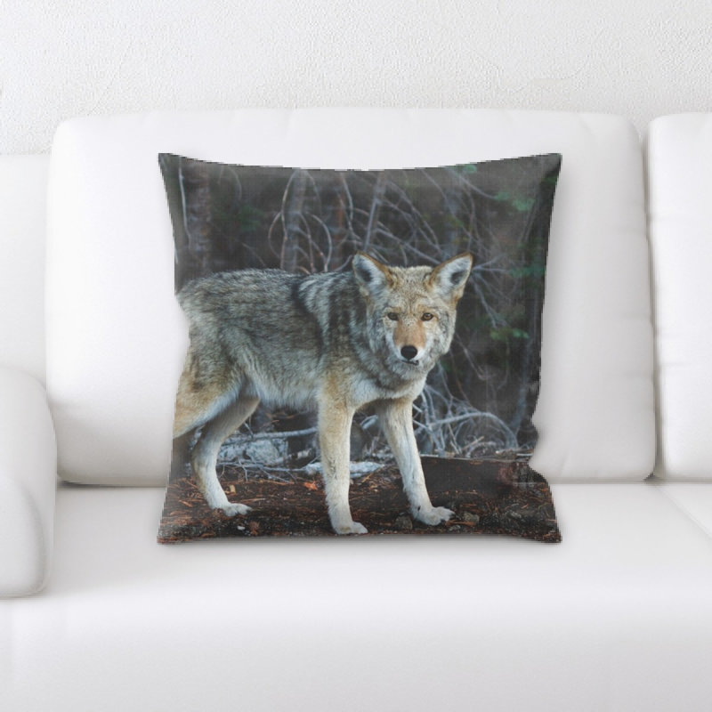 Coussin loup
