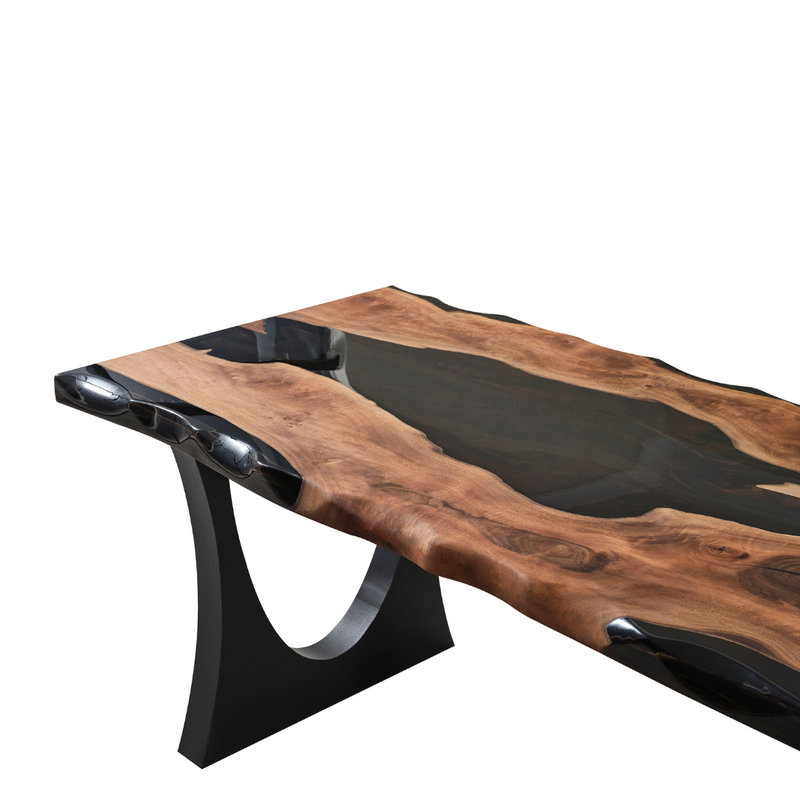 Table de salle à manger noire