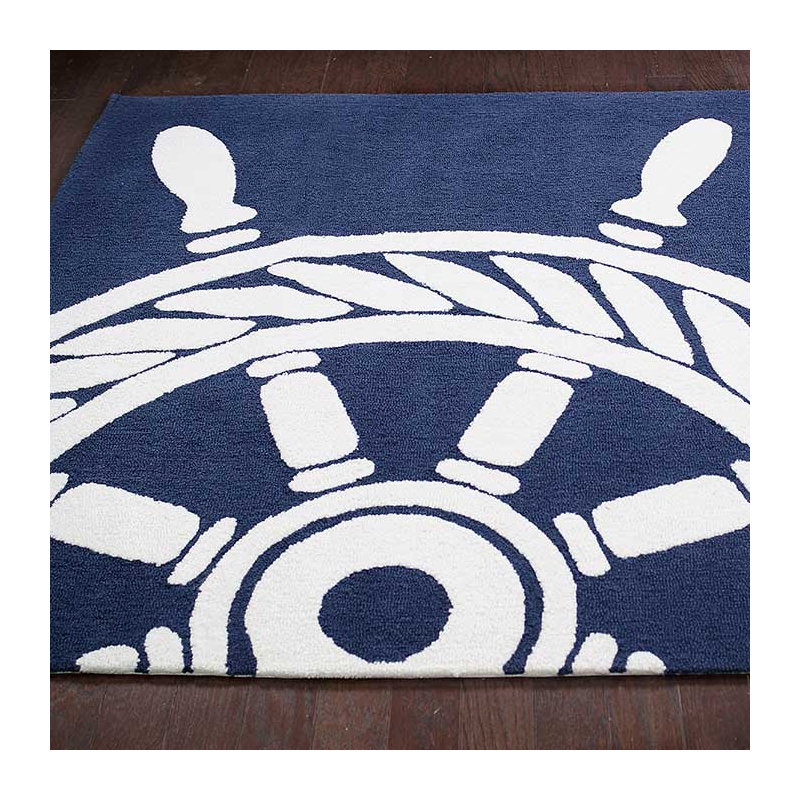 Tapis intérieur / extérieur Sailor, Rectangle 7 pi 7,2 po x 9 pi 6 po