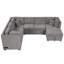 Canapé-lit modulaire en U 108,6 po avec deux ports USB-2104546657