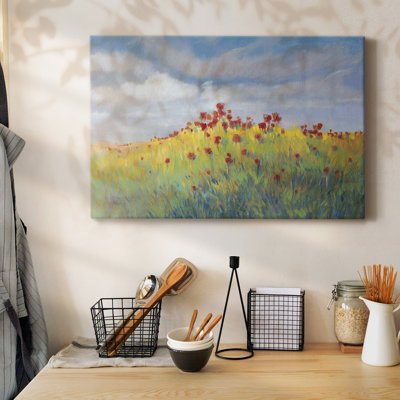 Summer Breeze Meadow II-Gallery Wrapped Canvas