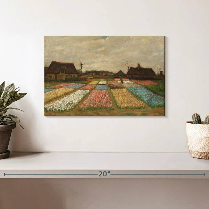 Parterres de fleurs Alvord aux Pays-Bas, H 8 po x l 12 po