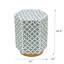 Table d'appoint hexagonale