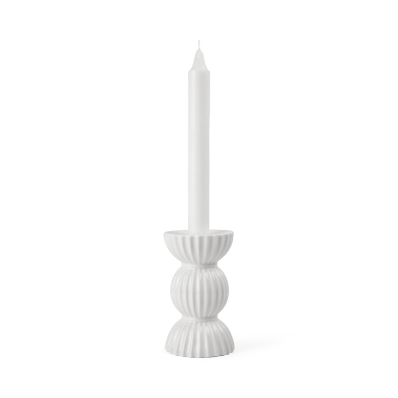 Bougeoir en porcelaine de table Lyngby Tura