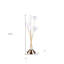 Lampe de table en aluminium 27,5 po à 6 lumières DEL Aluminun-146574411