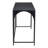 50" Black Steel Frame Console Table