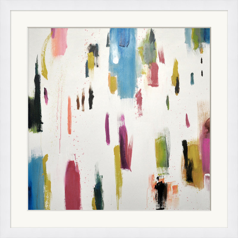 «Rains Dreams 2» par Christopher Kennedy - peinture encadrée sur papier