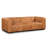 Canale Full-Grain Genuine Italian Leather Tufted Sofa-2121503444-2056011327