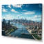 «Cityscape Of Nyc Usa I - City Buildings», reproduction sur toile encadrée-1653716569-1653716572