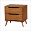 Table de chevet 2 tiroirs Mid-Century-366690460
