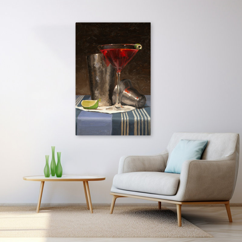 Cosmopolitan - Art de cocktails de cuisine, H 48 po x l 32 po