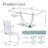 Glass Dining Table Set-1414519753-1414519751