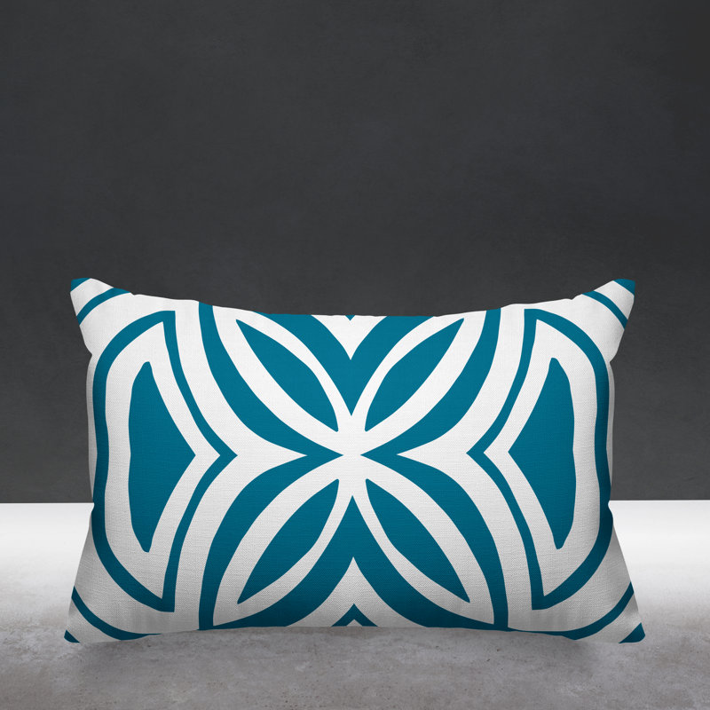 Coussin décoratif intérieur / extérieur Dreyer, Turquoise