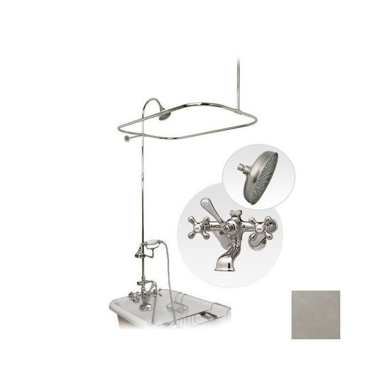 Pomme de douche à main, Nickel brossé