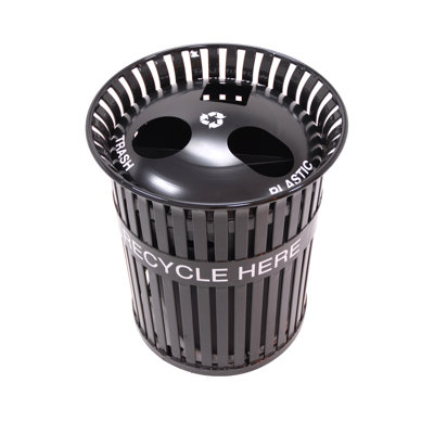 Corbeille de recyclage 30 gallons