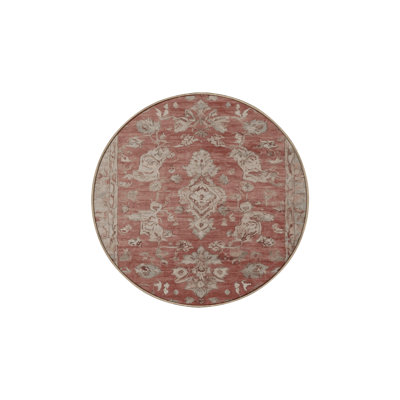 Machine Washable Brown Area Rug