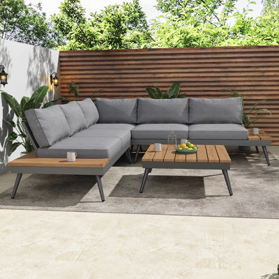 4 - Person Outdoor Seating Group With Cushions