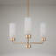 Lustre à 3 lumières avec abat-jour à intensité variable-1265684666