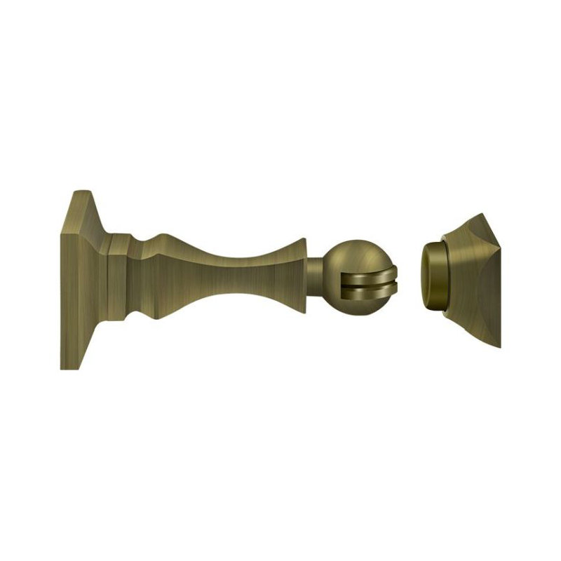 Brass Shutter / Door Accessory, Antique Brass