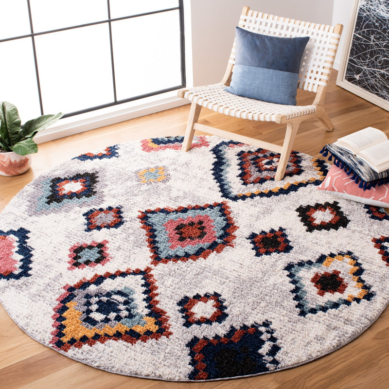 Robillard Performance Southwestern Rug, Round 6'7"