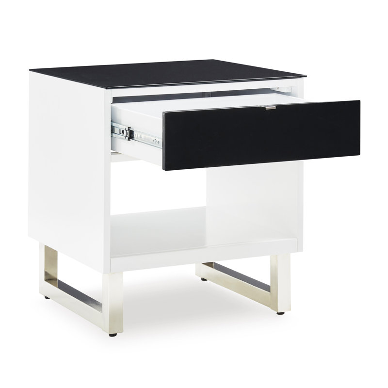 Bolette End Table with Storage
