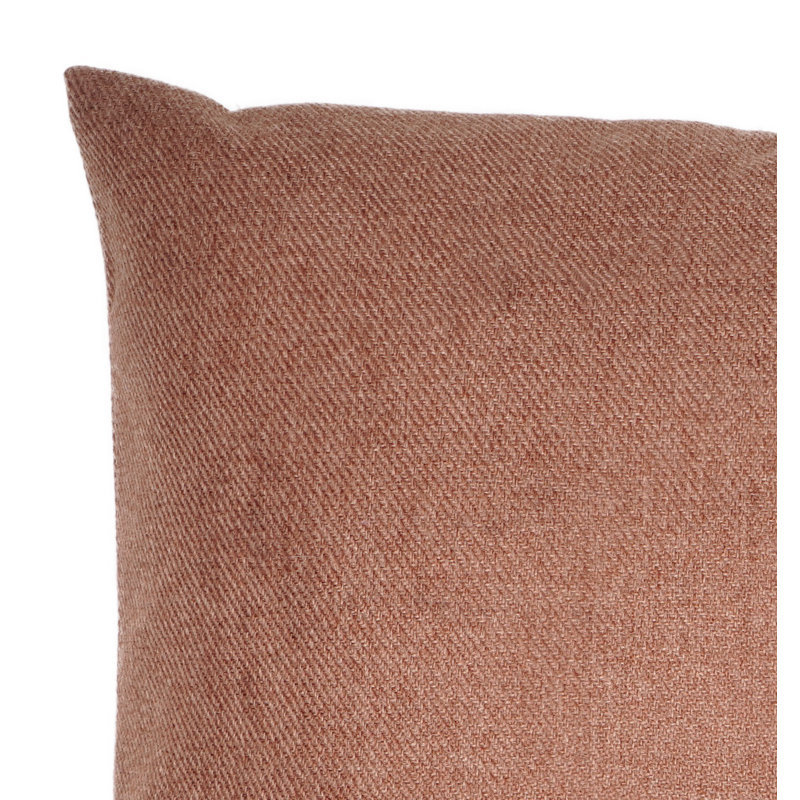 Aadhya Plaid Square Cushion Cover, Dark