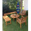 Kasandra Outdoor Teak Dining Armchair