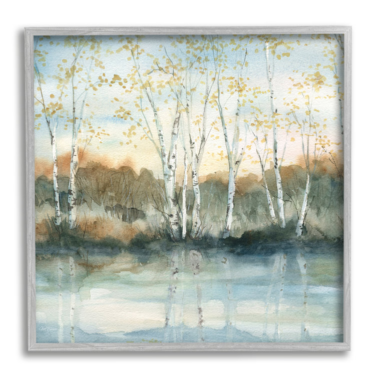 Landscape The Lake, Stretched Canvas