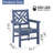 Outdoor Patio All Weather HDPE Dining Set Outdoor Patio All Weather Poly Dining Set Rectangular Table Poly Outdoor Chair 6-Person-269010295-269010293