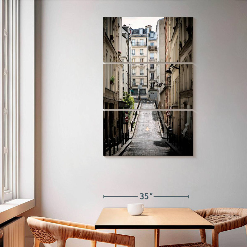 Sireci Montmartre Street II, 65" H x 42" W