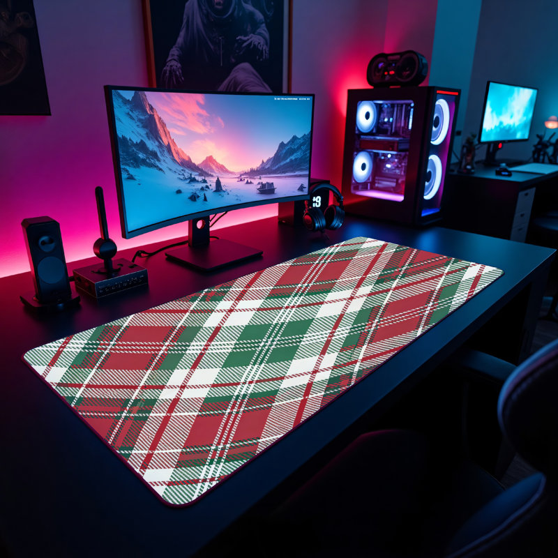 Polyester Desk Pad, 31.5x15.5