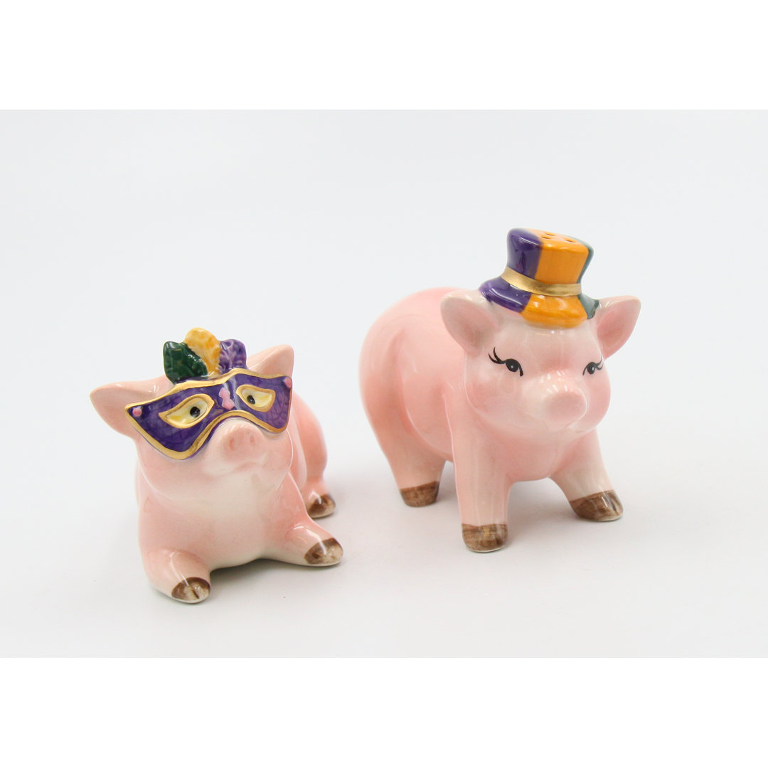 Pig Salt and Pepper Shaker Set Cosmos Gifts
