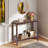 Wooden Workstation For Garden Balcony Garage, Acacia Console Potting Table-304626058