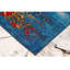 Tapis oriental bleu tissé à plat Kowalczyk-80995836