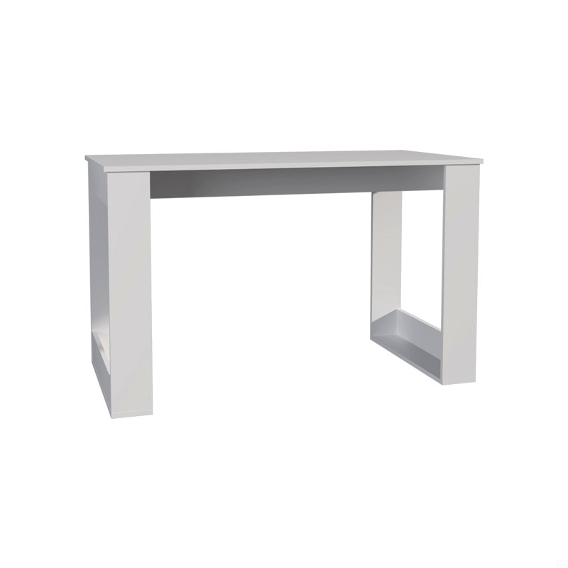Bureau d'écriture, bureau à domicile, Blanc