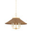 Kensington Chandelier in Aged Brass by Mark D. Sikes