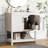 30" Bathroom Vanity With Ceramic Sink And Versatile Storage-1420329834