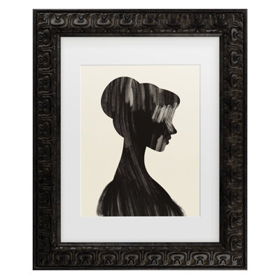 «Little Dean», croquis de silhouette encadrée