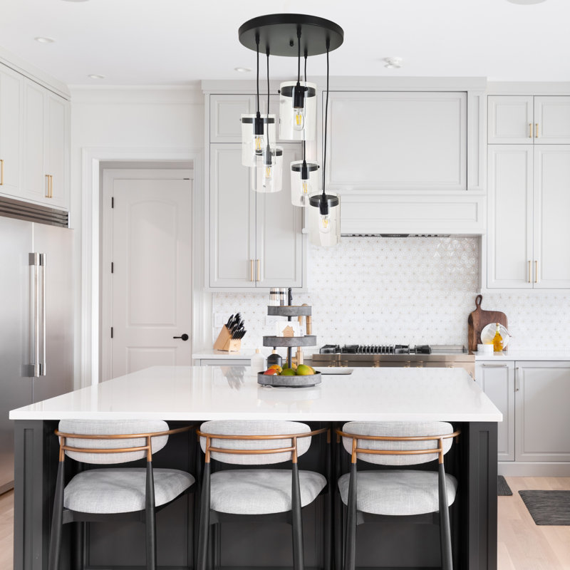 Lambrecht 5 - Light Cluster Pendant, Black